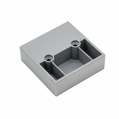 Опора 0724V9006, 60*60, h20, пластик под алюминий