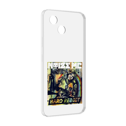 Чехол MyPads Hard Reboot Noize MC для Honor Play 30 задняя-панель-накладка-бампер