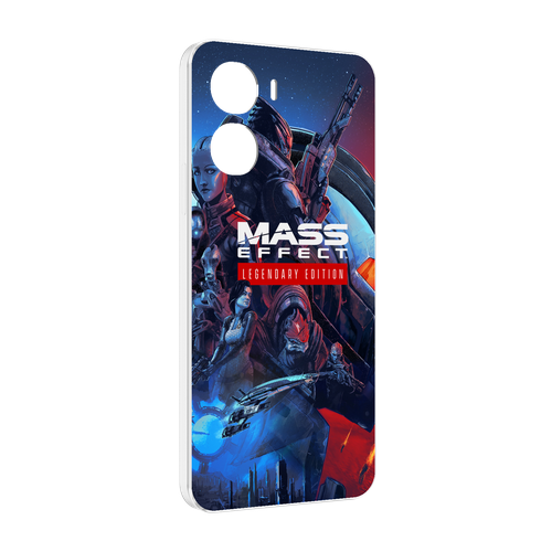 Чехол MyPads Mass Effect Legendary Edition для Vivo Y56 5G задняя-панель-накладка-бампер