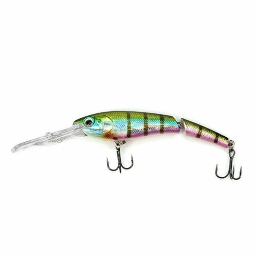 фото Воблер namazu jointed zun minnow, 9.5 см, 12.5 г, минноу, плавающий (0.5-2.5 м), цвет 6