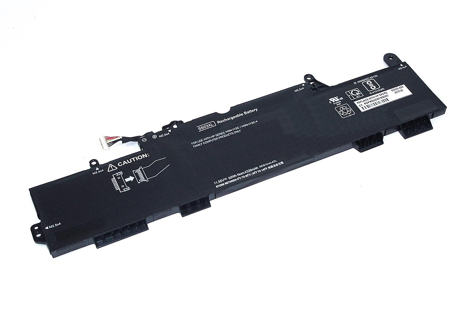 Аккумулятор SS03XL для ноутбука HP EliteBook 730 11.55V 50Wh (4330mAh) черный