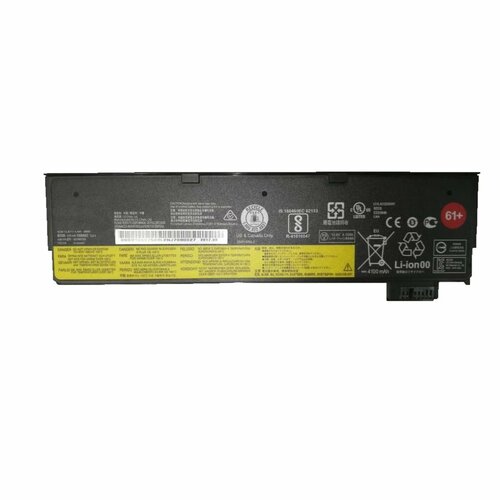 Аккумулятор 01AV422 61+ для ноутбука Lenovo ThinkPad P51S 11.4V 24Wh (2100mAh) черный аккумулятор для ноутбука lenovo thinkpad t470 t480 01av424 01av427