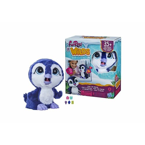 FurReal Friends Игрушка интерактивная Hasbro Furreal Friends питомец Пингвиненок Поузи F3512