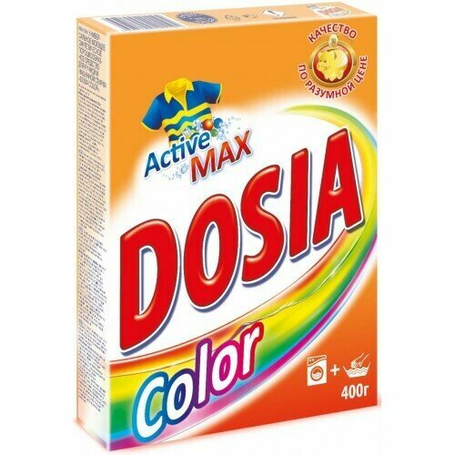 Стиральный порошок автомат Dosia Color, 400 г, 3 упаковки