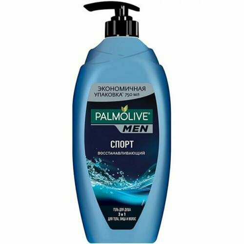 Гель для душа PALMOLIVE Спорт, 2в1, мужской,750мл