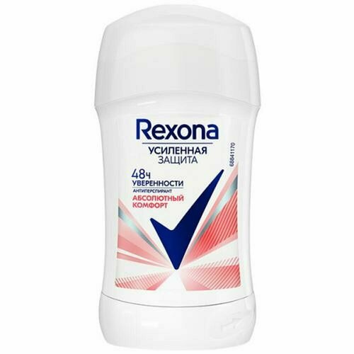 Антиперспирант REXONA Абсолютный комфорт, стик, 50мл