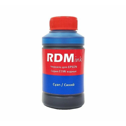 Чернила Rdm-ink (E1W) водные для Epson 70 мл (cyan) чернила rdm ink e1w водные для epson 4 цв по 70 мл bk c m y