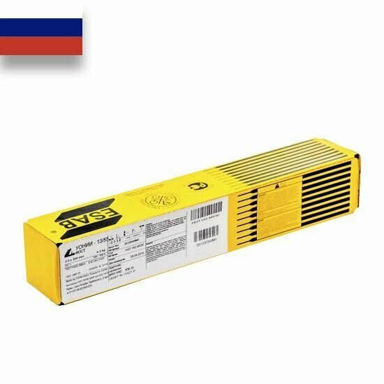 Электроды для сварки ESAB УОНИ 13/55 4.0х450 мм 6кг - фотография № 7