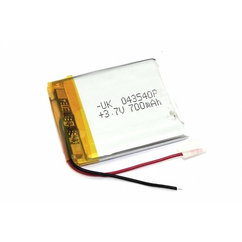 Аккумулятор Li-Pol (батарея) 4x35x40mm 2pin 3.7V/700mAh