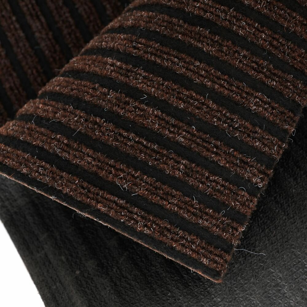 Дорожка ковровая на пол 1,2х11 м LEVMA VESNA в прихожую, коричневая, 5386583-1,2х11 - фотография № 10