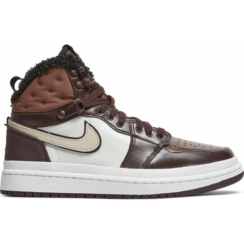 высокие кроссовки air jordan 1 jordan цвет legend medium brown legend coffee legend light brown muslin Кроссовки NIKE, размер 38 EU, белый