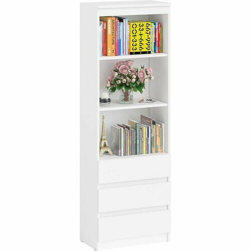 Стеллаж Мори МСТ6003 белый ШхГхВ 604х354х1796 см 6787₽