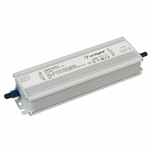 Блок питания ARPJ-LG-565600-PFC (200W, 25-56V, 2.6-5.6A) (Arlight, IP67 Металл, 5 лет) Артикул 039541