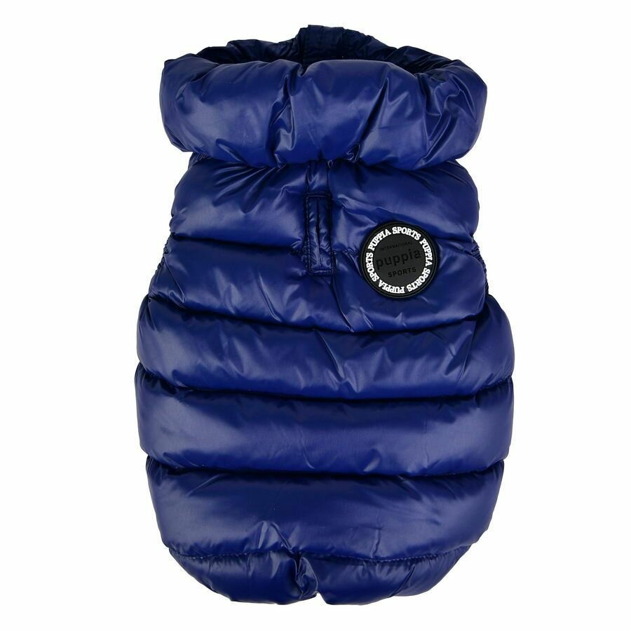 PUPPIA Жилет для собак утеплённый р-р L "Ultra Light Vest A", синий - фотография № 7