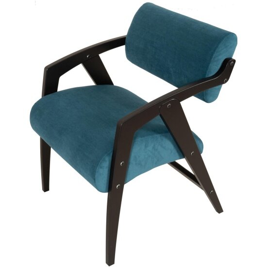 Кресло-стул Garden Story Пенелопа №2 бирюза арт. GS-S233 венге бирюзовый, Ultra Atlantic, бирюзовый