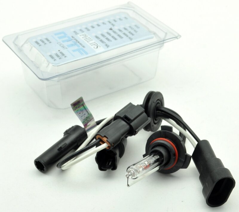 Ксеноновая лампа старого образца MTF Light HB3 9005 6000К (4500K) с колбами Philips