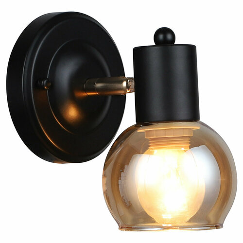 Спот символ света Е14 60Вт черный 3979₽