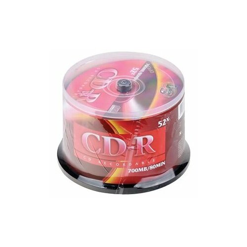 Диск CD-R VS 700 Mb, 52x, Cake Box (50), (50/200) диск vs cd r 80 52x cb 50