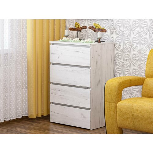 Комод высокий СКМ 28 Крафт светлый 6697₽