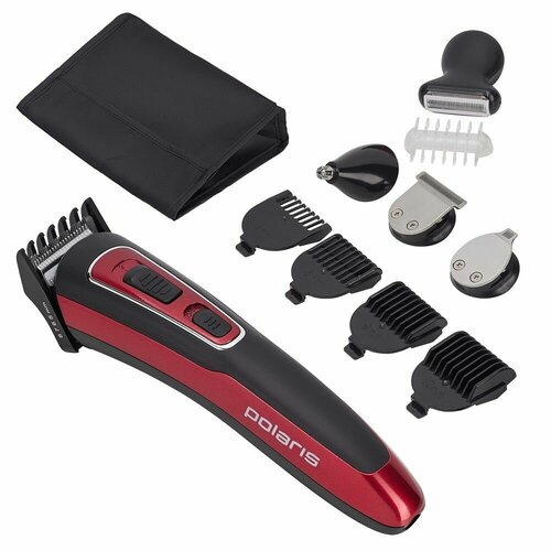 Машинка для стрижки Polaris PHC 3019RC Черный красный 3767₽