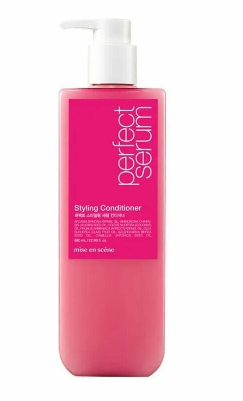 Mise en scene Восстанавливающий кондиционер для поврежденных волос PERFECT SERUM Styling Conditioner, 680 мл