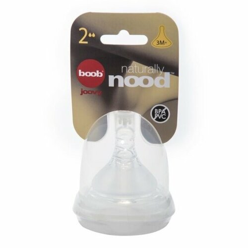 Соска Joovy Naturally Nood Nipple, 2 стадия 3мес+