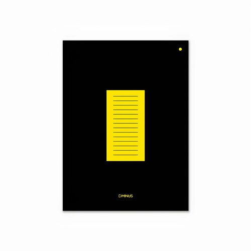 Тетрадь Neolab D minus Черная линейка 188257мм 48лст 690₽