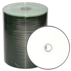 Диск CD-R Mirex 700 Mb, 48х, Shrink (100), Thermal Print Без надписи (100/500)