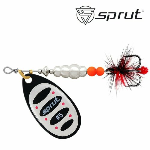 Блесна Sprut Alba Ball System Spinner №5 19г/BKS