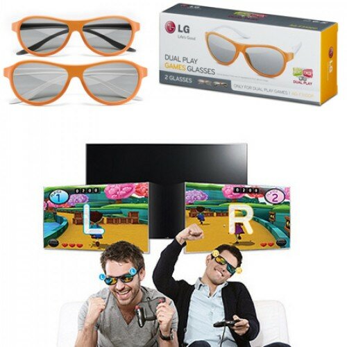 3D-очки игровые LG AG-F310DP комплект для 2 игроков для телевизоров с пассивным типом 3D Поляризационные