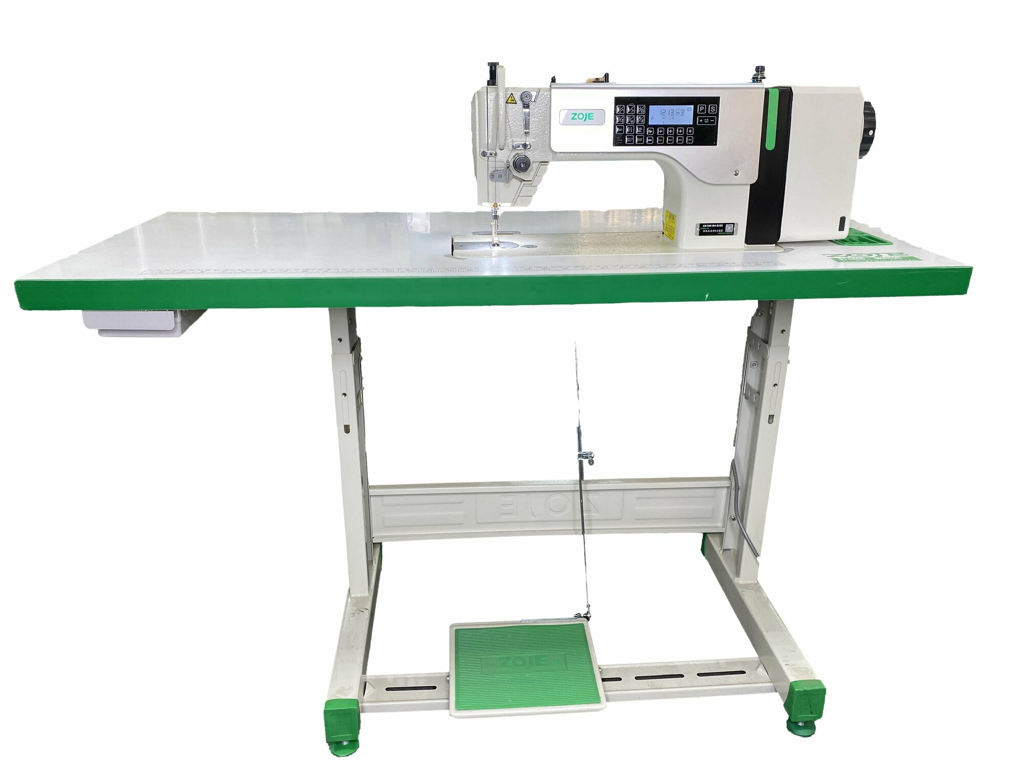 Прямострочная швейная машина с закрытой системой смазки ZOJE A8100-D4-5-W/02