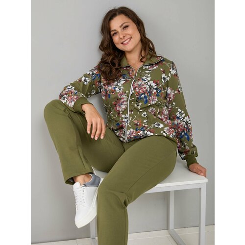 фото Костюм алтекс, размер 56, хаки, белый