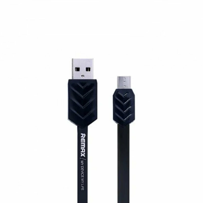 фото USB Дата-кабель Remax Fishbone Micro USB 1м (черный)