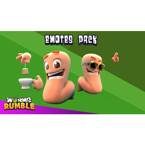 worms rumble new challenger pack Дополнение Worms Rumble: Emote Pack для PC (STEAM) (электронная версия)