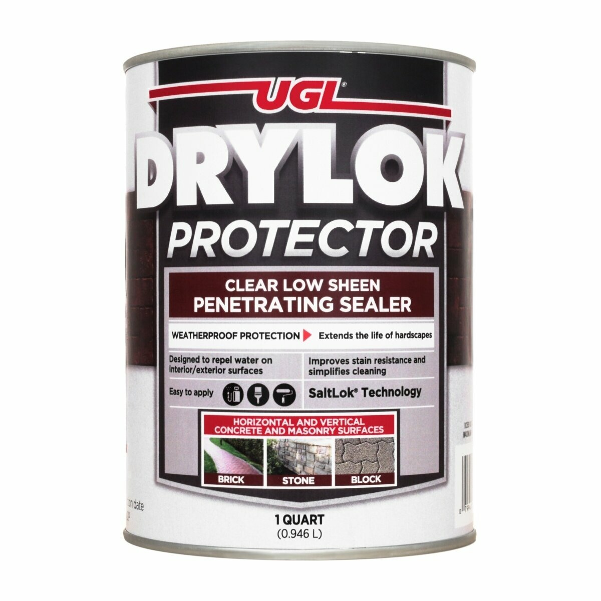 Лак-пропитка для камня, кирпича и бетона DRYLOK Concrete Protector 946 мл 29912