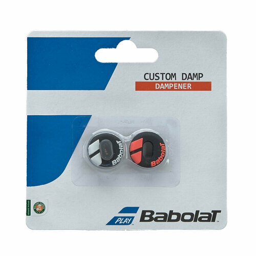 Виброгаситель Babolat Custom Damp 2шт Черный/Красный 700040-189 виброгаситель babolat custom damp feel демпфер