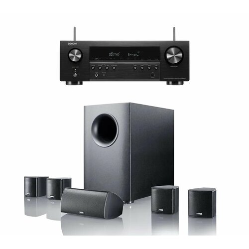 Canton Комплект акустики Movie 95 Black Denon AVC-S660H Black 9440000₽