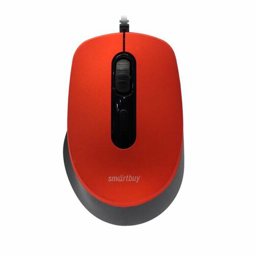 Мышь проводная SmartBuy 265-R ONE оптическая кабель 15м цвет чёрный красный 39400₽