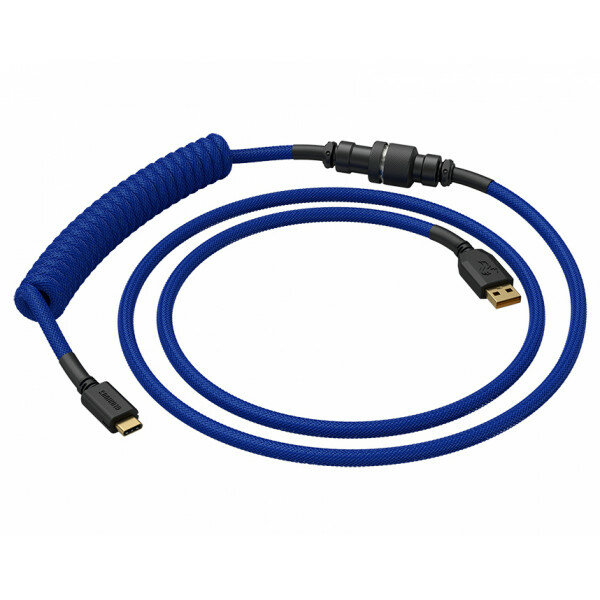 Кабель для клавиатуры Glorious Coiled Cable Cobalt