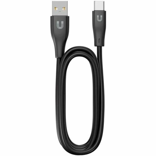Кабель Uzay USB-A - USB-C, 2 A, 1.2 м, черный