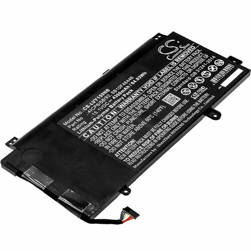 Аккумулятор CameronSino CS-LVY150NB для Lenovo ThinkPad Yoga 15 Series (00HW008, 00HW009, 00HW014) 4360mAh