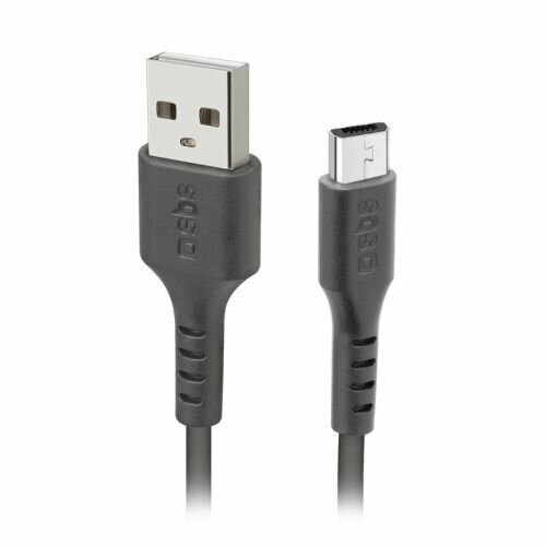 SBS Mobile Кабель USB - microUSB, 2 м, черный