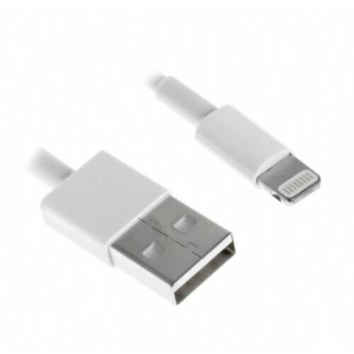 Кабель Onext Apple, lightning - USB-A, 1 м, белый кабель deppa 72221 apple 8 pin mfi брелок 9 см 2 4 a