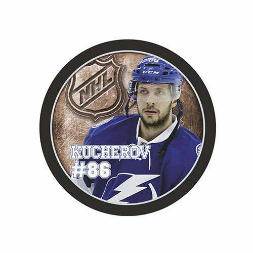 Шайба Rubena Игрок НХЛ KUCHEROV Тампа №86 1-ст. шайба rubena игрок нхл mackinnon колорадо 29 1 ст