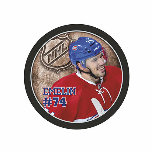 Шайба Rubena Игрок НХЛ EMELIN Монреаль №74 1-ст. шайба rubena montreal canadiens mascot