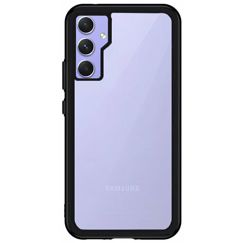 чехол накладка devia pino series shockproof case для смартфона samsung galaxy a24 цвет clear Чехол-накладка Devia Pino Series Shockproof Case для смартфона Samsung Galaxy A54 (Цвет: Matte Black)