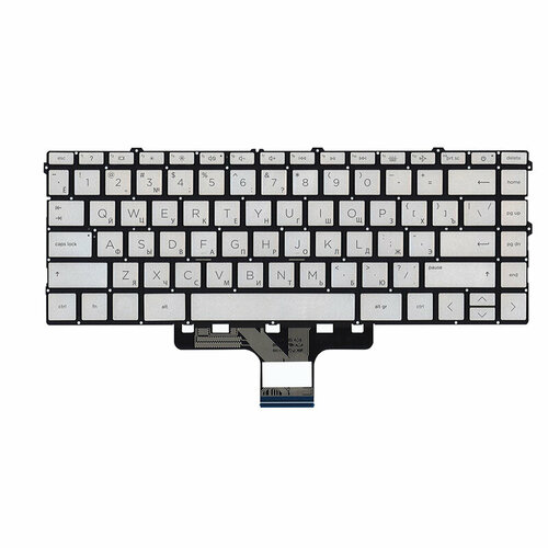 Клавиатура для ноутбука HP Pavilion 14-DV 14-DW золотистая шлейф для матрицы hp 14 dw 14m dw pn 6017b1367601 1 шт