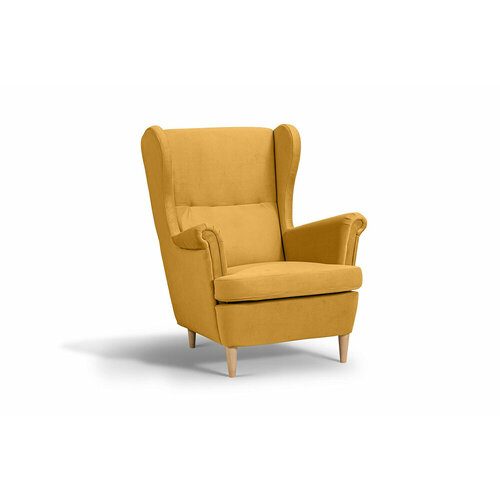 Кресло Россия Беркана желтое 82x96x101 см