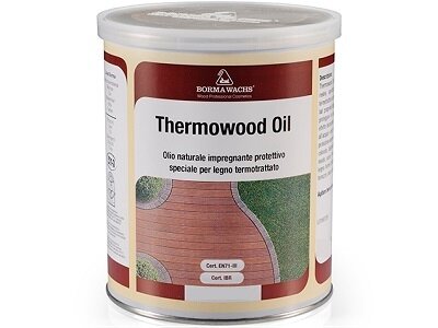 Borma Wachs Масло для термодревесины Borma Wachs Thermowood Oil 1 л. 63 Темный, Основание Термососна