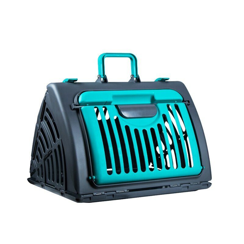 фото Zoostore Malinki Переноска для птиц 33*35*45 см (синяя)